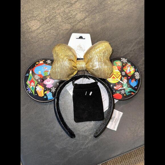 NWT DISNEY WORLD Mickey Mouse LIGHT UP Ears Multicolor Headband - Picture 1 of 4